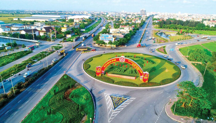 Diện mạo TP. Hải Dương xứng tầm đô thị loại 1. Ảnh: TRẦN HUYỀN
